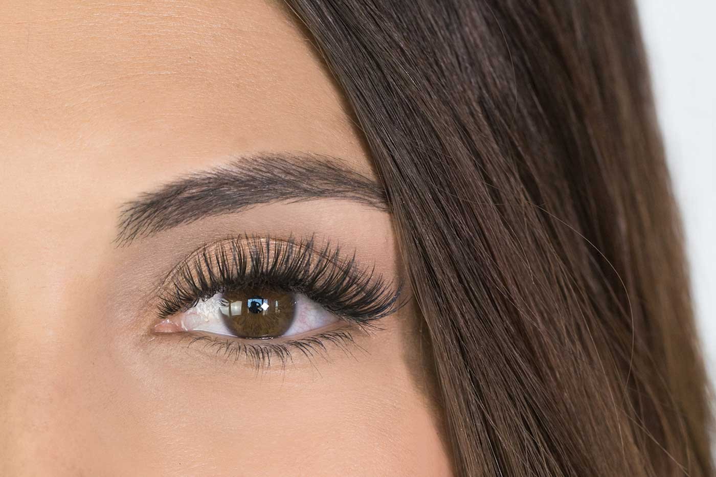 Different types of lash extension curls