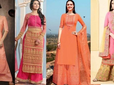 Trending Models Of Palazzo Suits