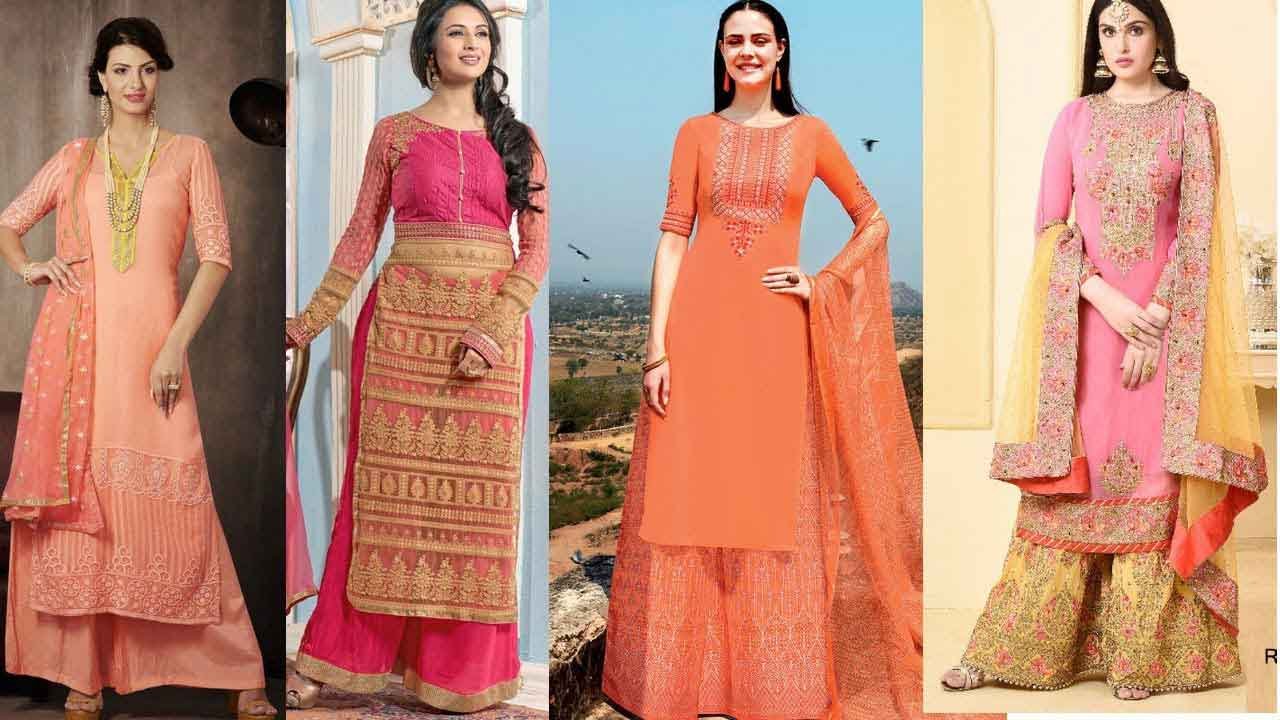 Trending Models Of Palazzo Suits