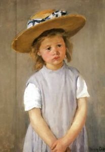 Mary Cassatt - Child In A Straw Hat