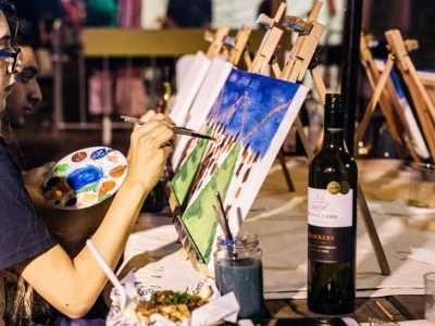 paint and sip sessions in Sydney